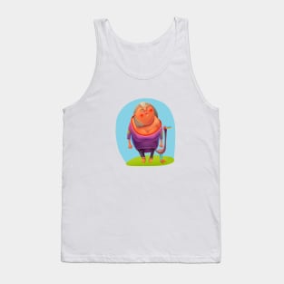WOMAN WITH A GOOSE Tank Top